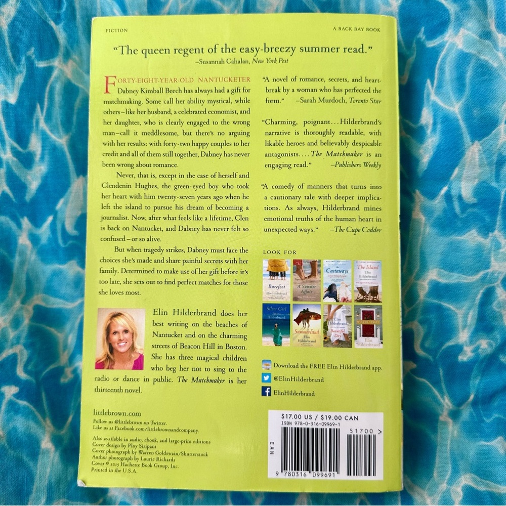 Matchmaker : A Novel by Elin Hilderbrand (2015, Trade‎ Paperback) - Picture 2 of 3